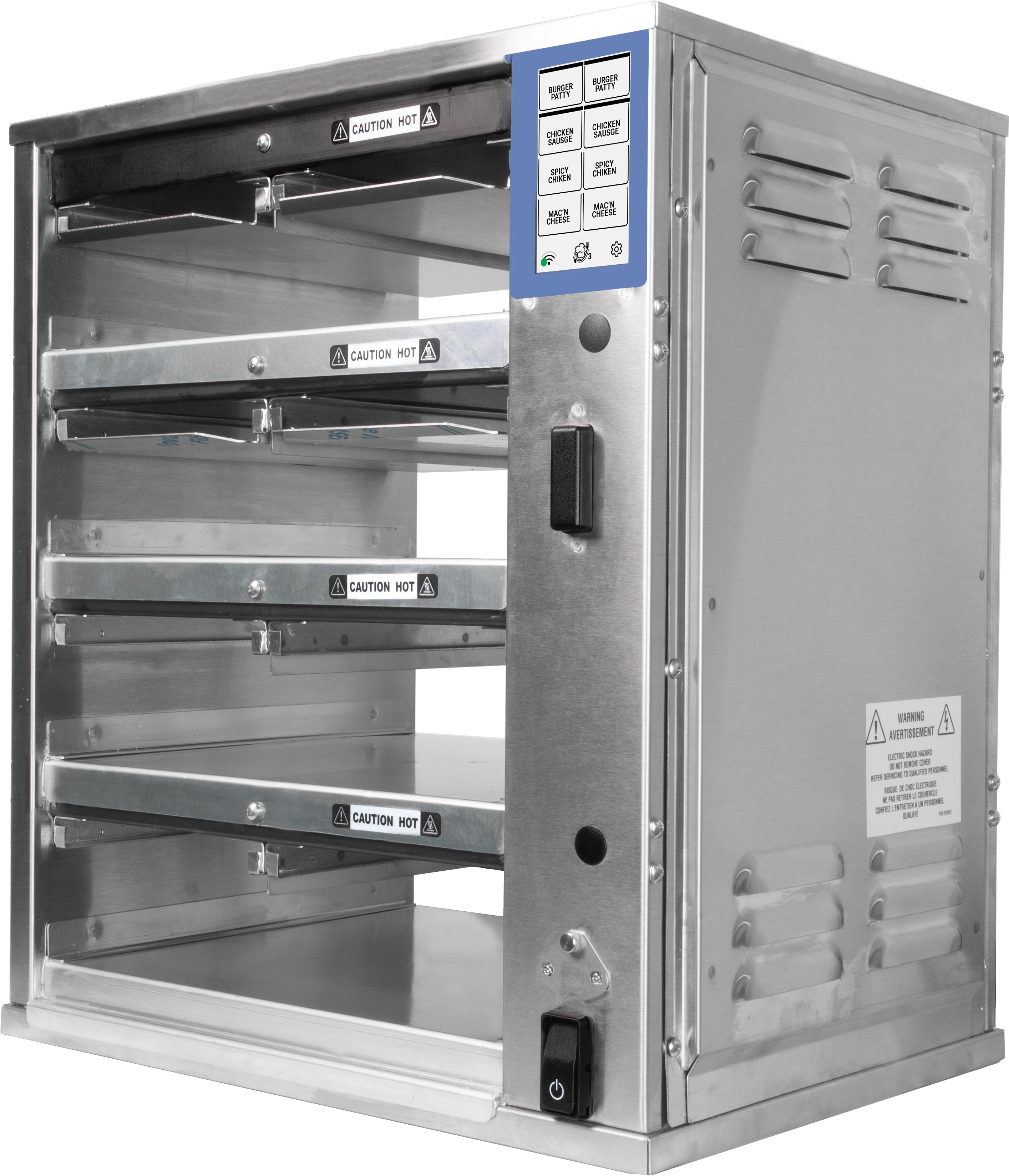 Duke varmeskab RFHU-42 ReadyFlex 4x2, 1/3 GN, 100 mm