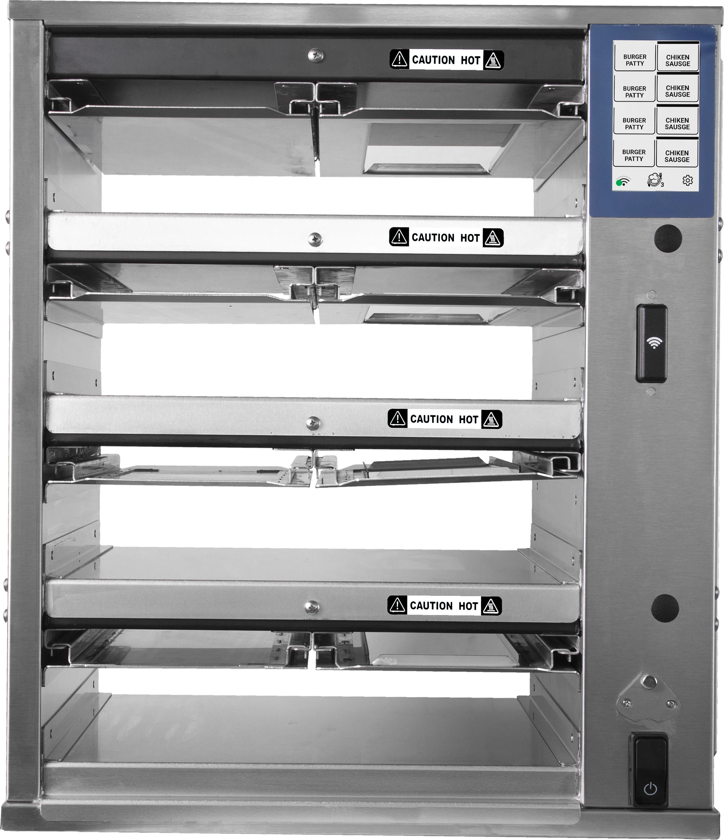Duke varmeskab RFHU-42 ReadyFlex 4x2, 1/3 GN, 100 mm