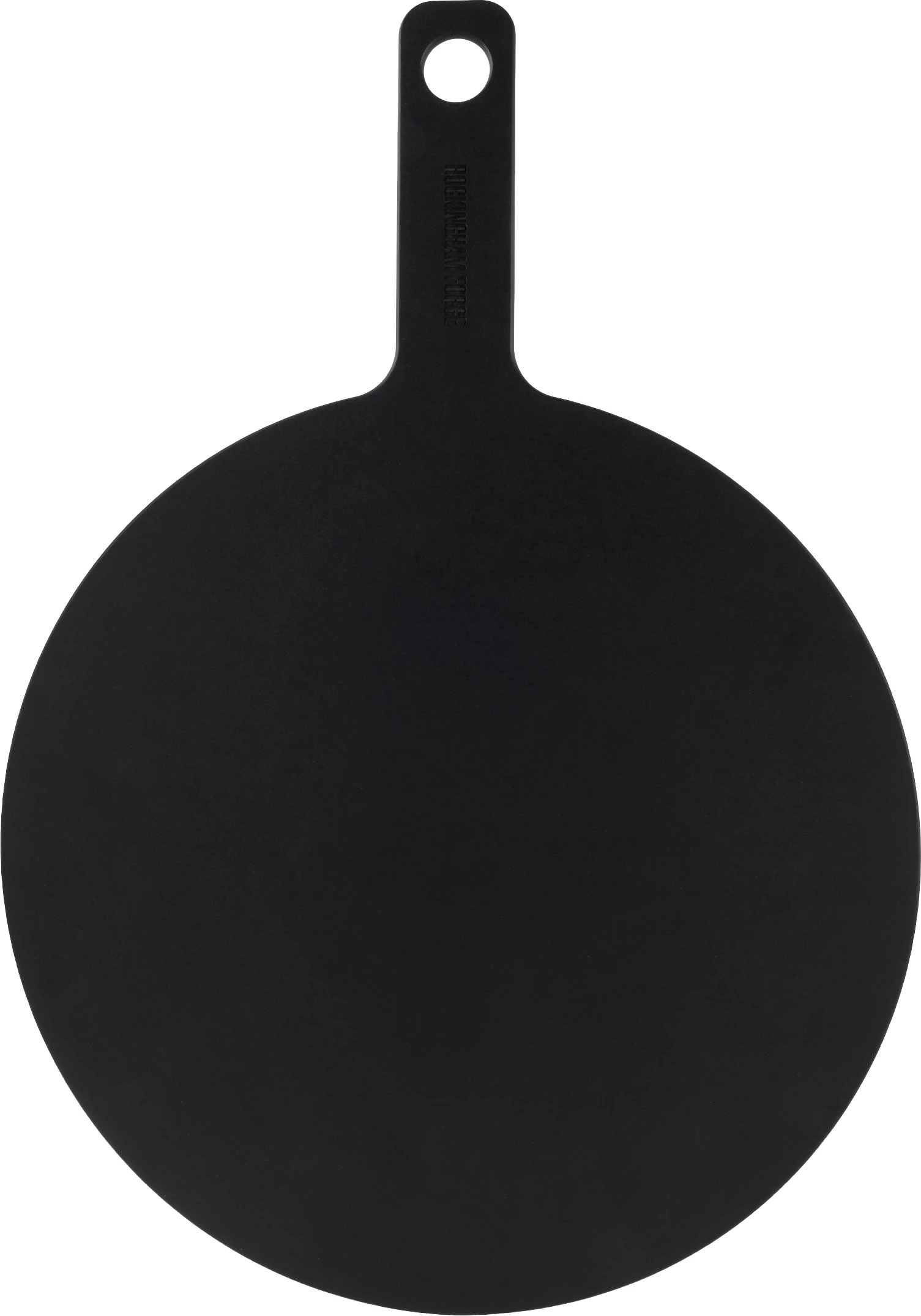 Rockingham Forge skæreplanke med håndtag, sort træfiber, ø25 cm