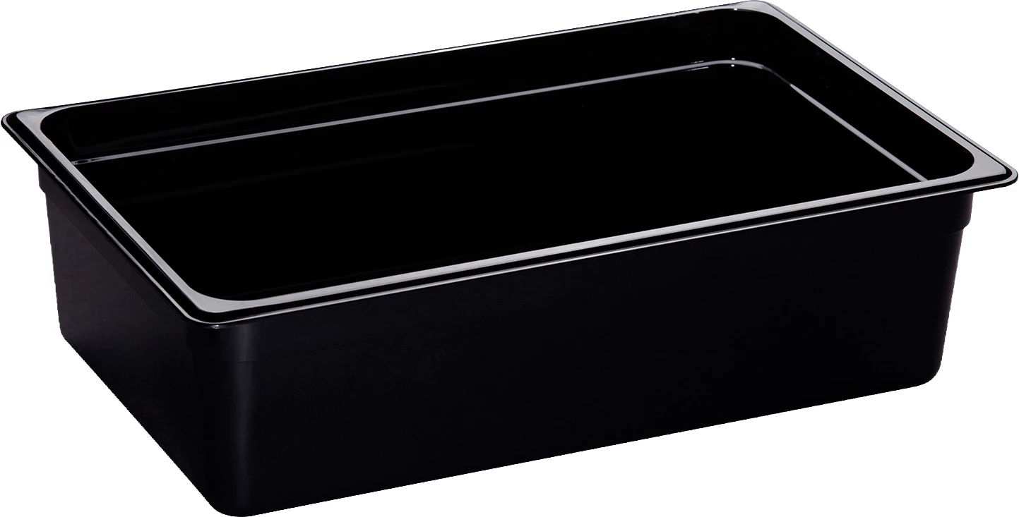 Cambro Camview kantine, sort, 19,5 ltr., 1/1 GN, H15 cm
