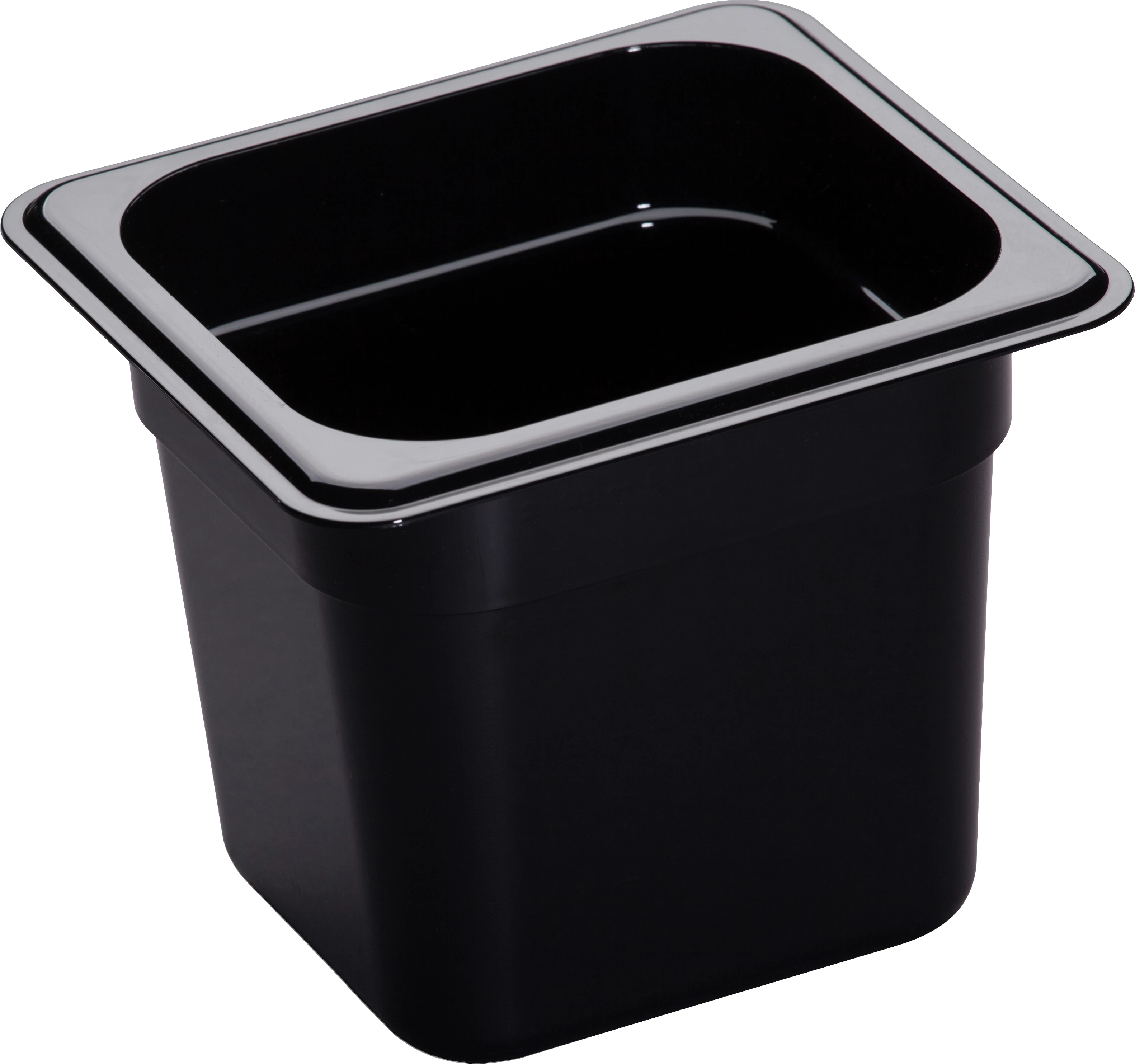 Cambro Camview kantine, sort, 2,2 ltr., 1/6 GN, H15 cm