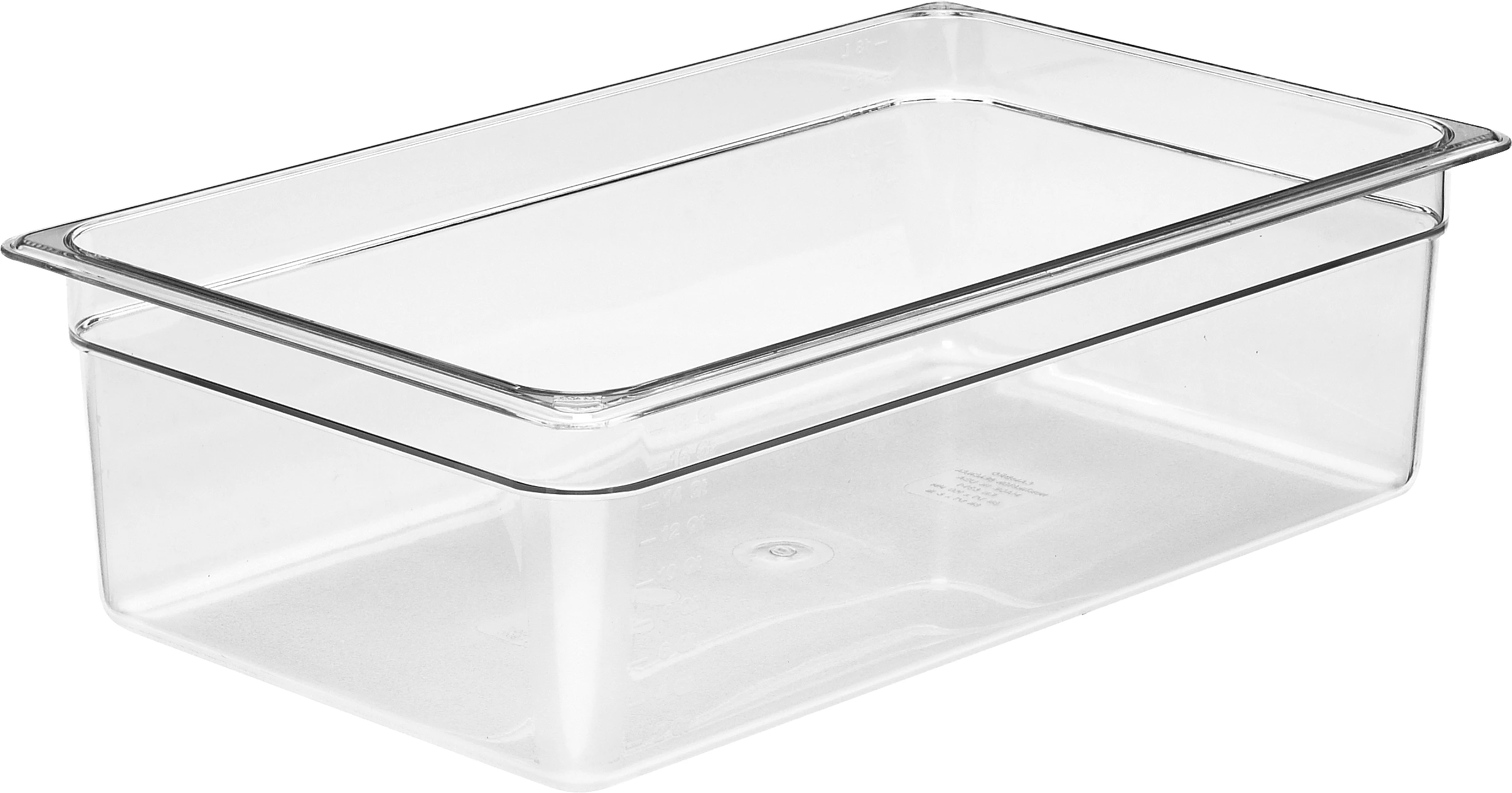 Cambro Camview kantine, klar, 19,5 ltr., 1/1 GN, H15 cm