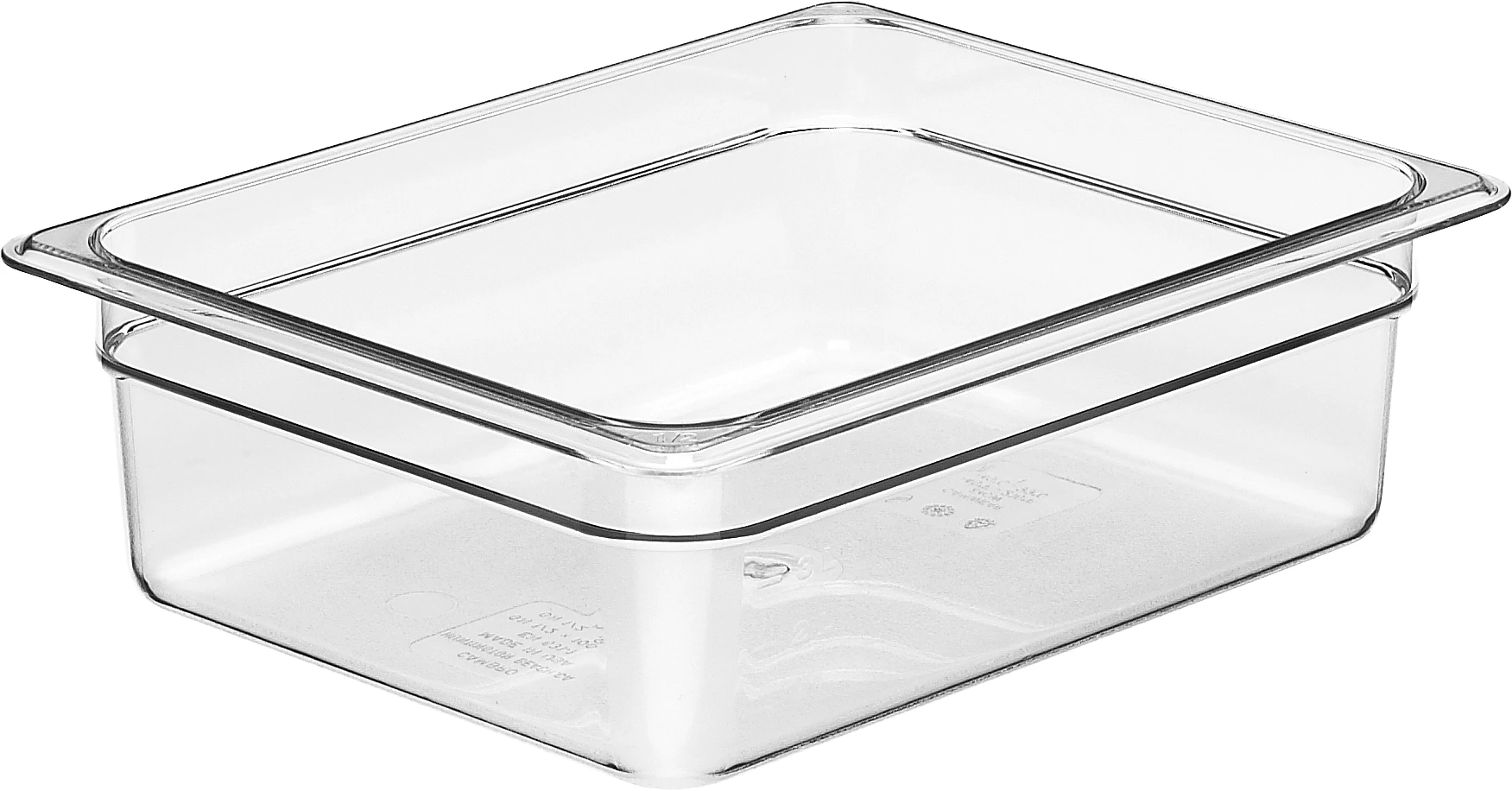 Cambro Camview kantine, klar, 5,9 ltr., 1/2 GN, H10 cm
