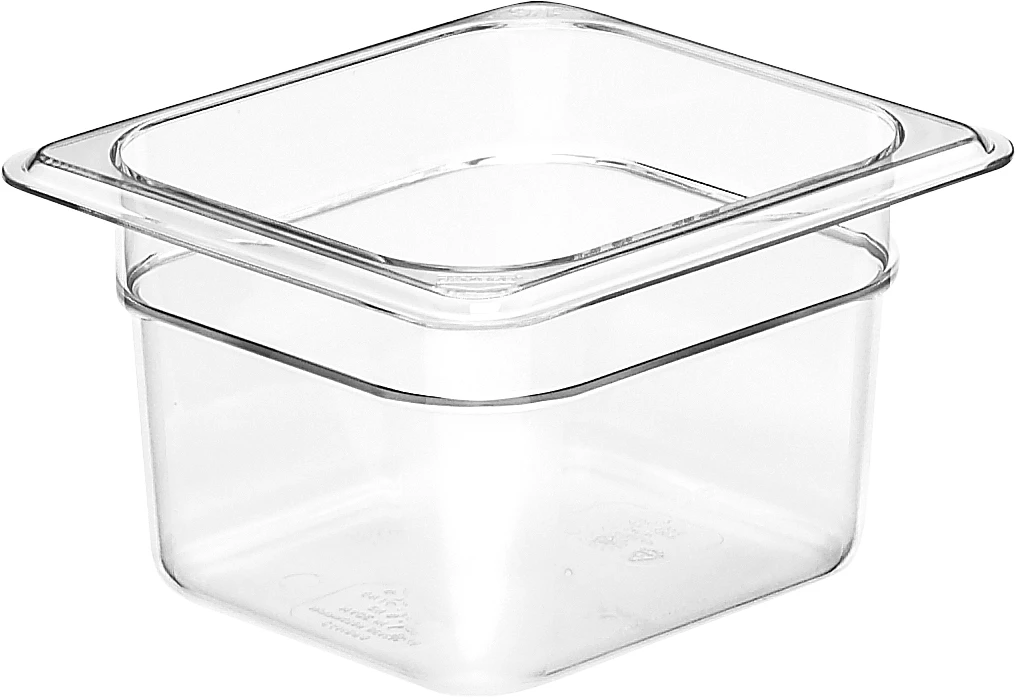 Cambro Camview kantine, klar, 1,5 ltr., 1/6 GN, H10 cm