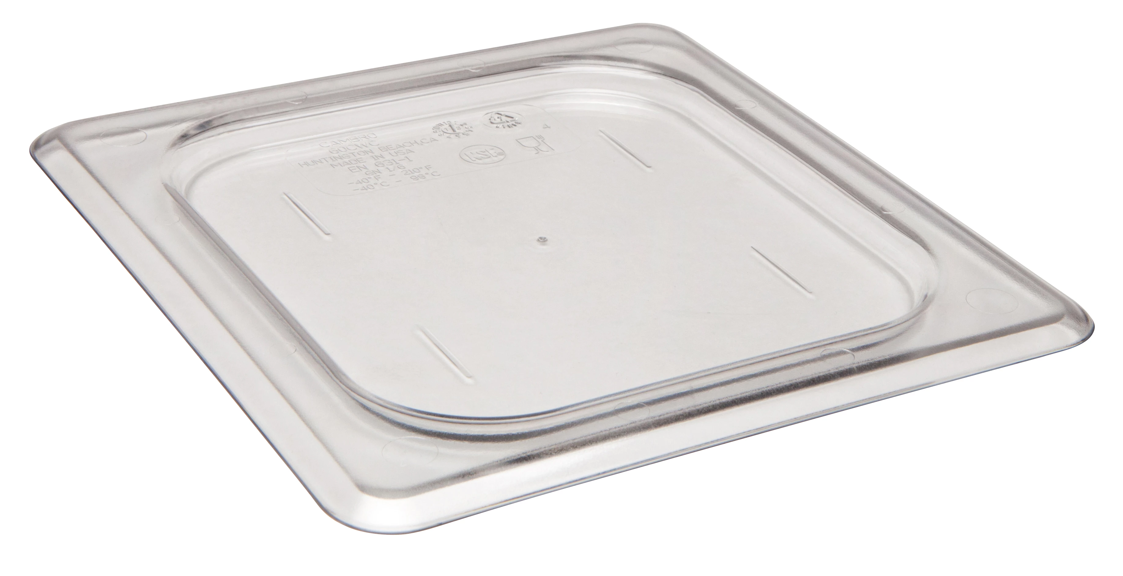 Cambro Camview glat låg til 1/6 GN kantine, klar