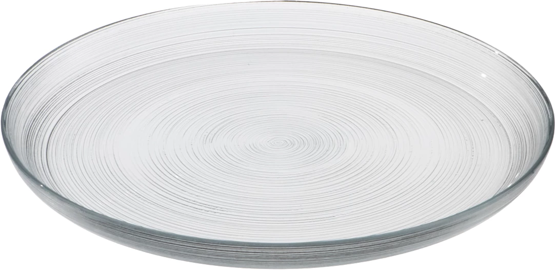 ArdaCam Circle flad tallerken uden fane, cirkelmønster, 21 cm