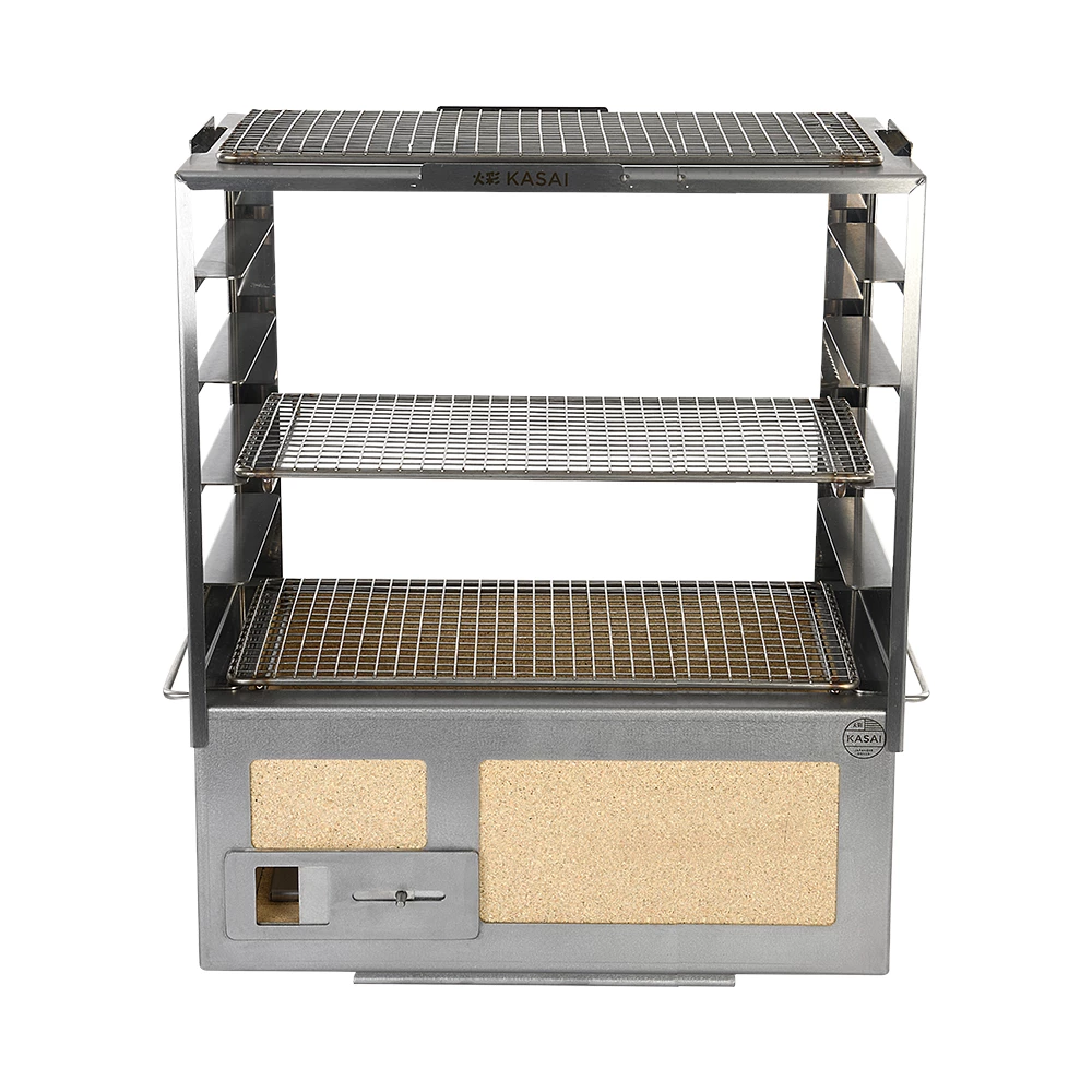 Kasai Konro Robata grillstativ til Yakitori Medium Lang kulgrill