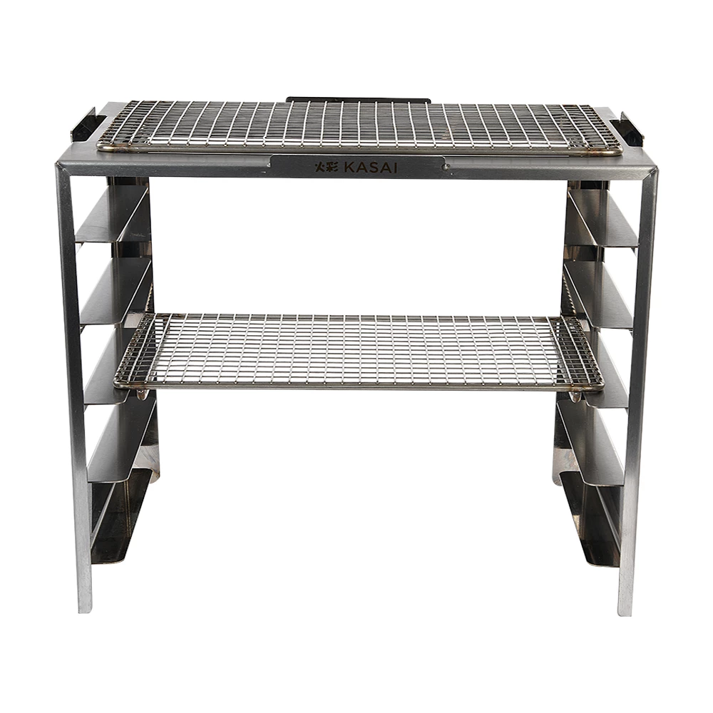Kasai Konro Robata grillstativ til Yakitori Medium Lang kulgrill