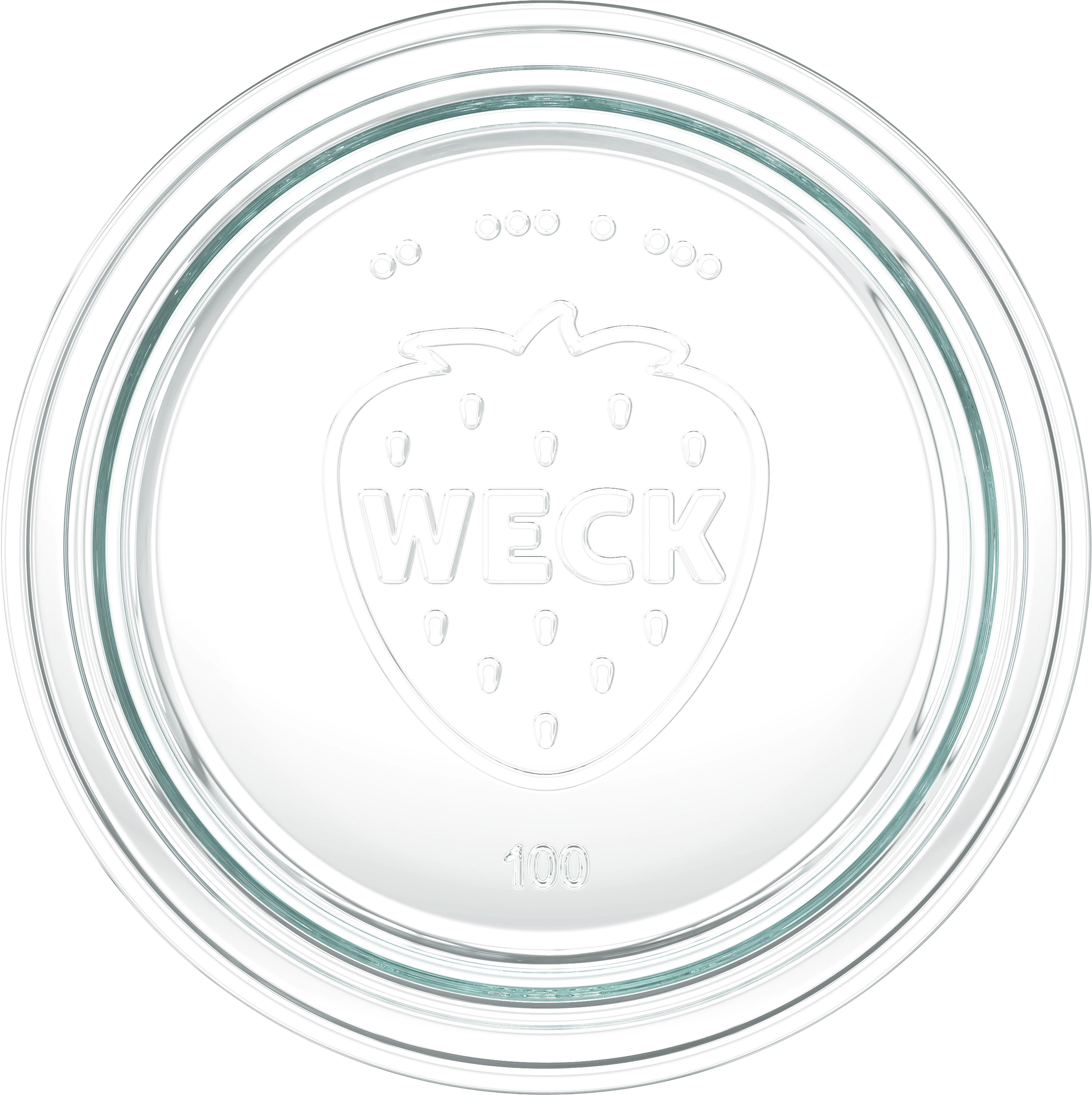 Weck låg til patentglas ø10 cm