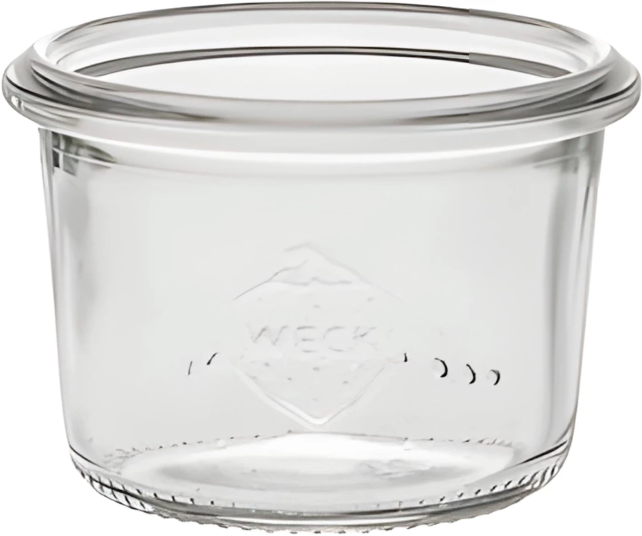 Weck patentglas uden låg, 8 cl, ø6 x H4,7 cm