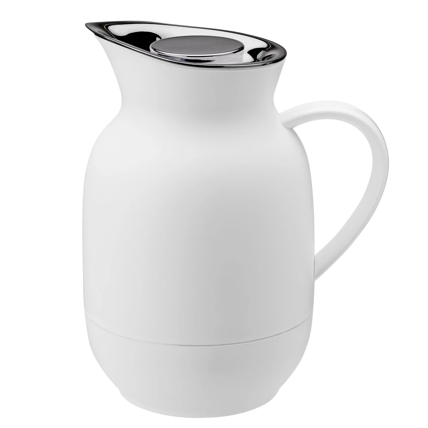 Stelton Amphora termokande, hvid, 1 ltr., H24 cm