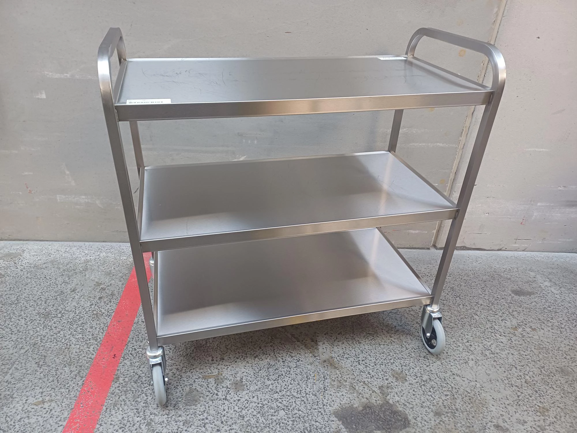 Gastro Rullebord 1905-3 R/S 105x53 med supersoft hjul