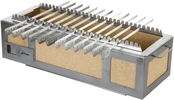 Kasai Konro spydstativ m/12 grillspyd til Yakitori Large