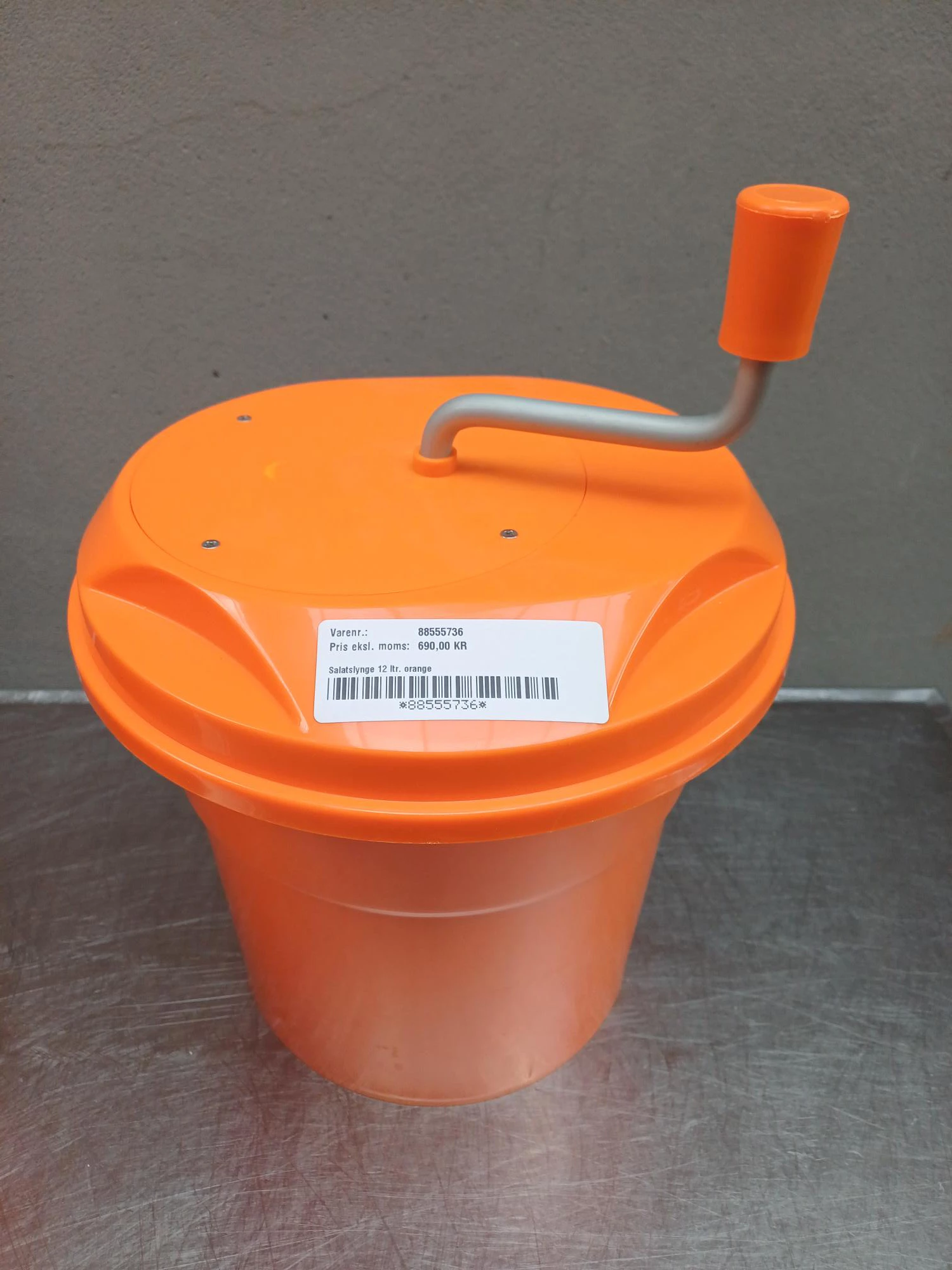 Paderno Salatslynge 12 ltr. orange