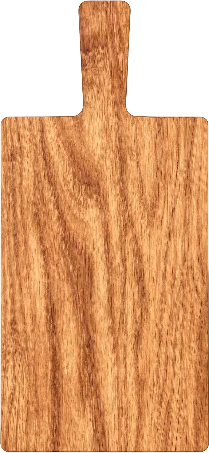 Zevi serveringsplanke, olieret eg, 33,5 x 21 x 1,8 cm