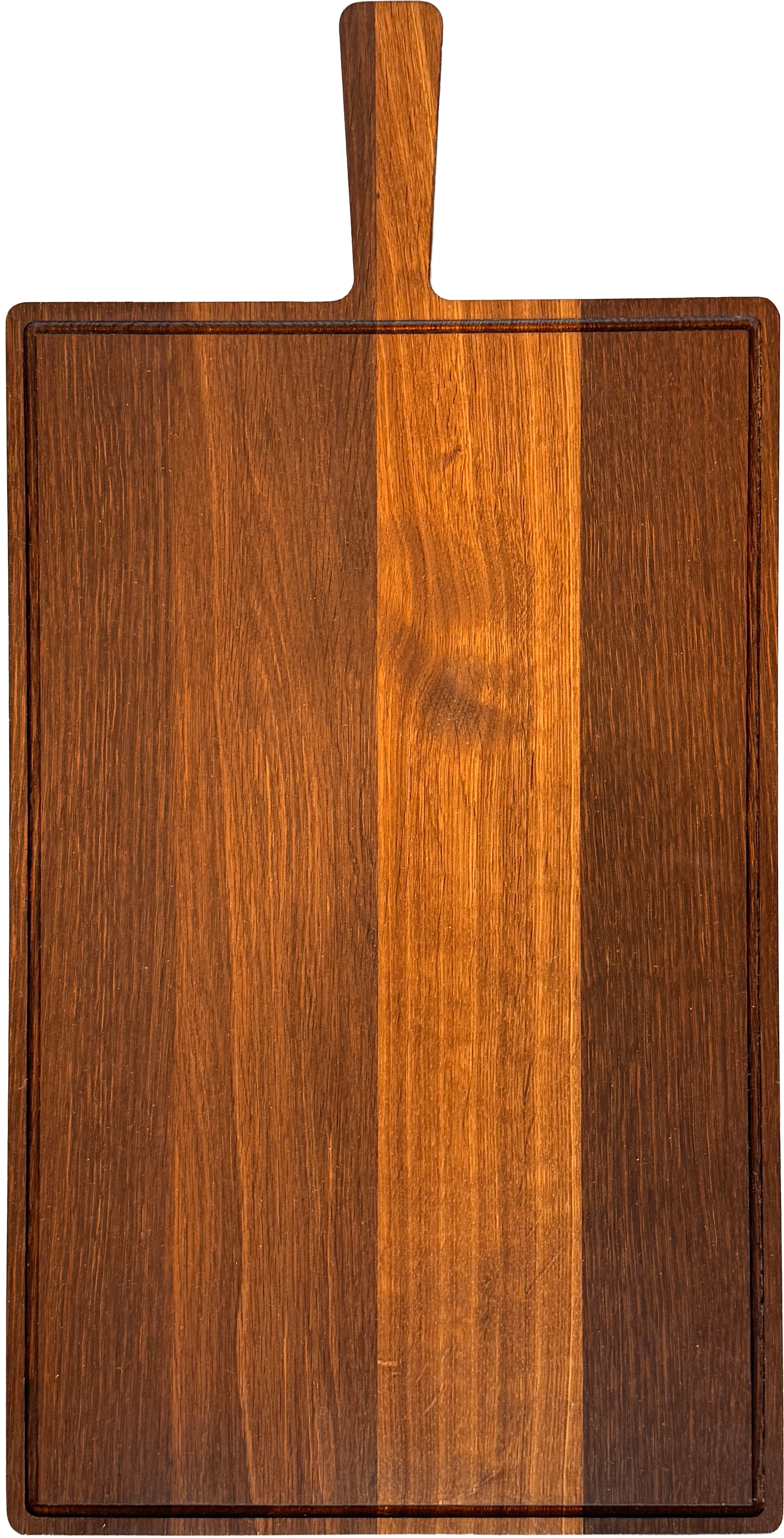Zevi serveringsplanke, røget olieret eg, 53,7 x 34 x 1,8 cm
