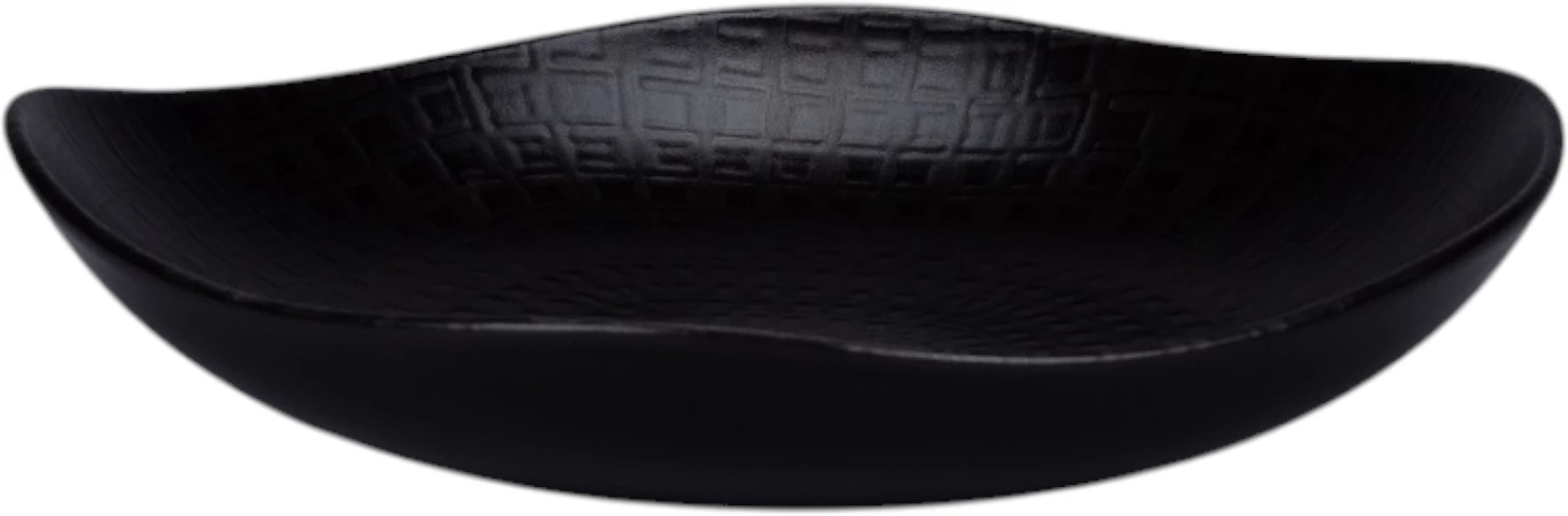 RAK Between Nuance skål med struktur, sort, 27 cl, ø17 cm