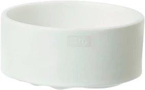 Lübech Living Wave skål, hvid mat, ø12 cm, H5,5 cm