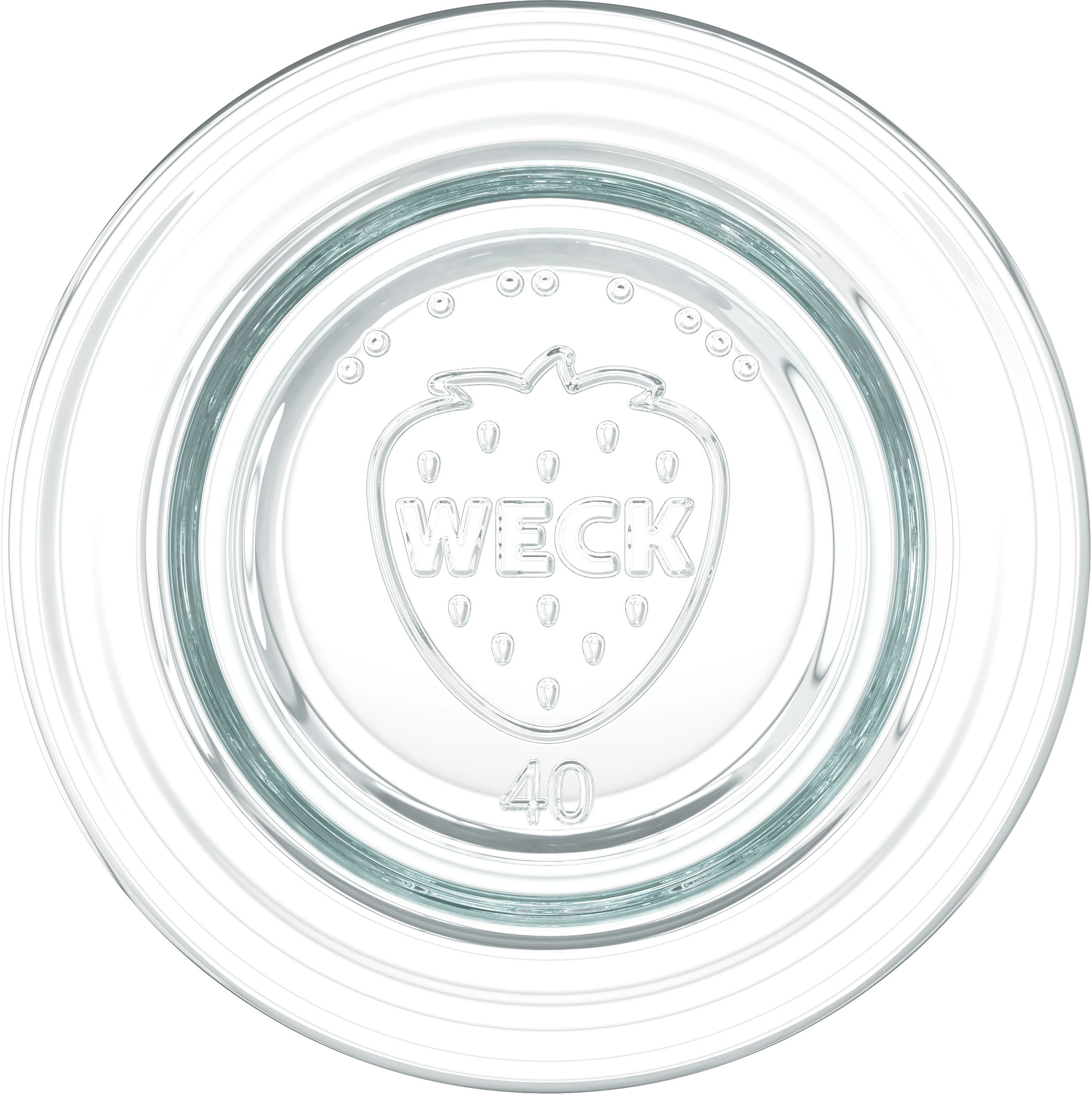 Weck låg til patentglas ø4 cm