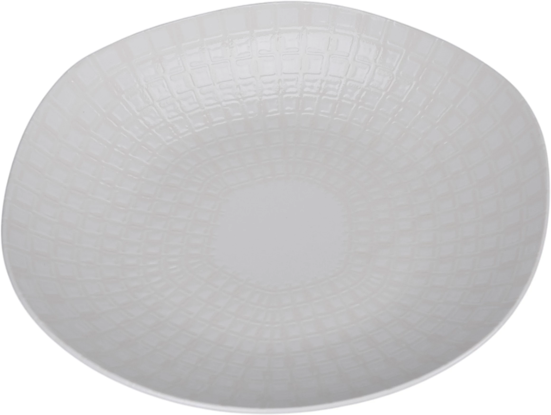 RAK Between Nuance skål med struktur, råhvid, 78 cl, ø26 cm