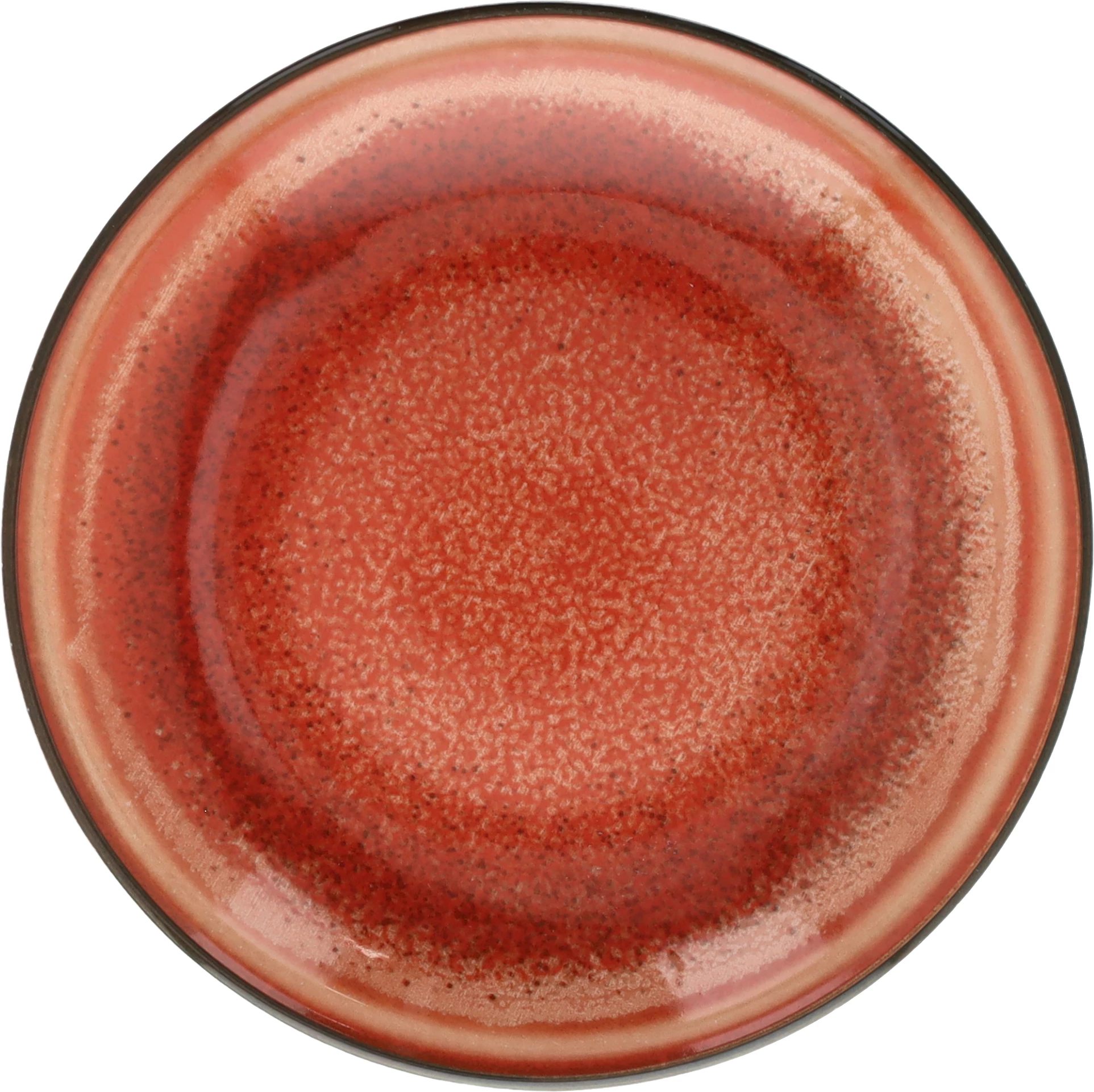 Tognana Petra flad tallerken uden fane, terracotta, ø20 cm