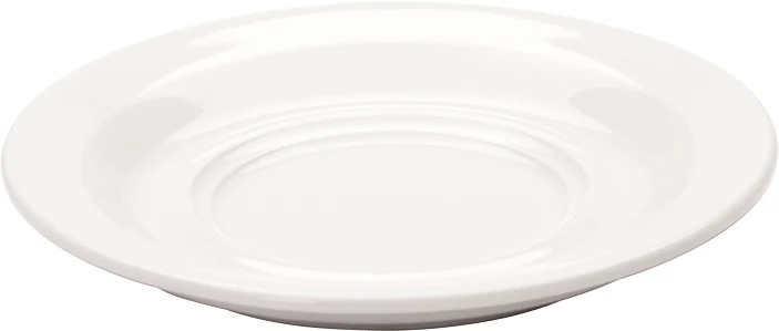 Figgjo Hvid underkop med 2 ringe