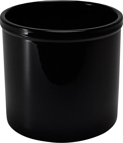 Figgjo krukke, cylinder, sort, 100 cl