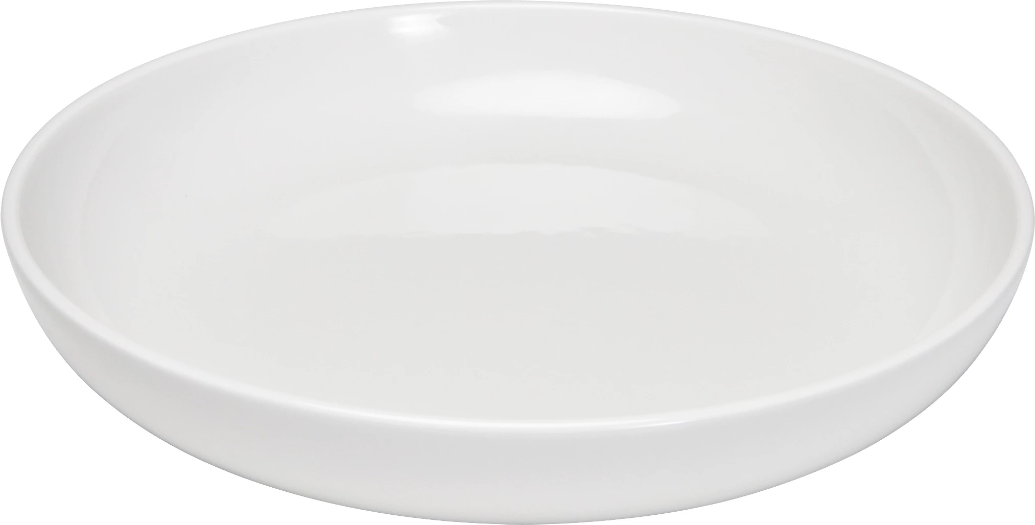 Figgjo Base tallerken uden fane med høj kant, flad, ø22 cm