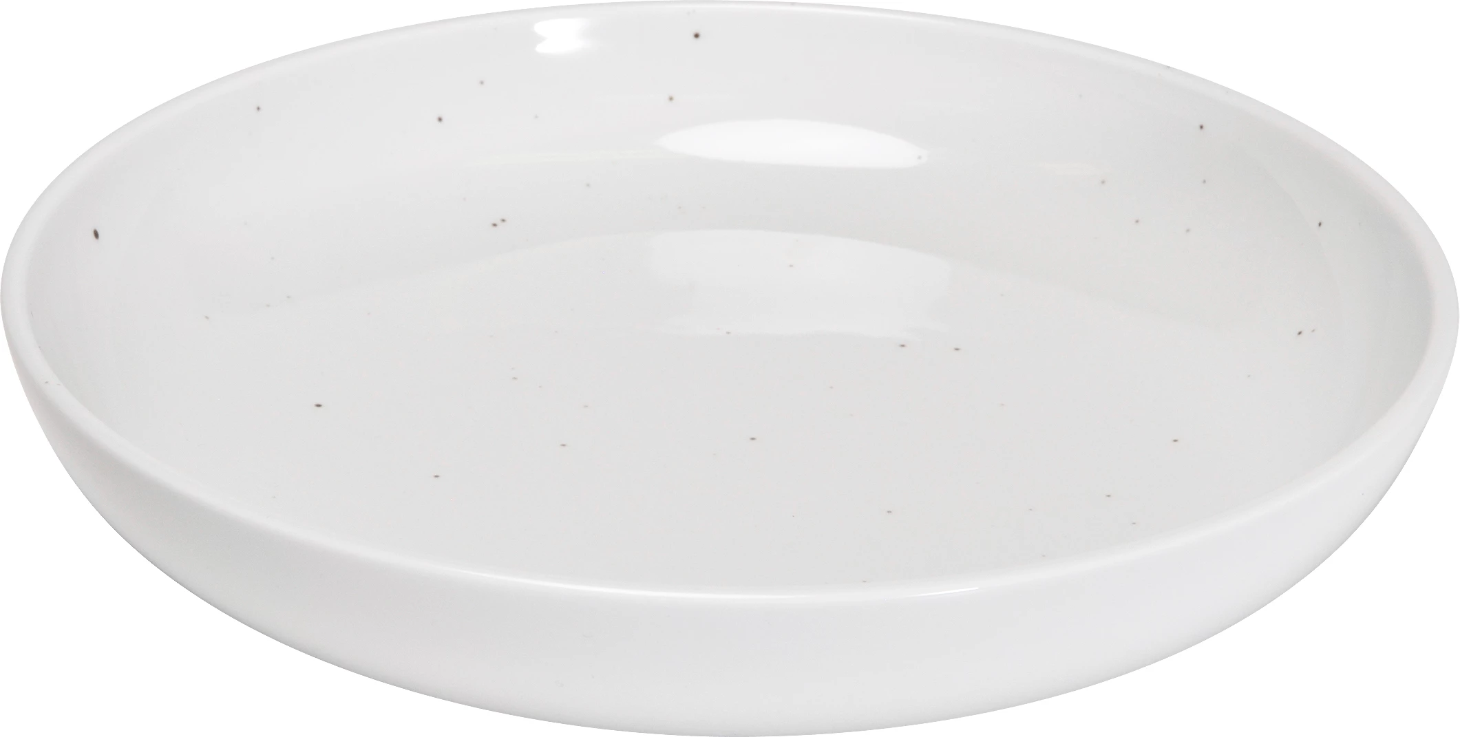 Figgjo Dryss tallerken med høj kant uden fane, flad, ø22 cm