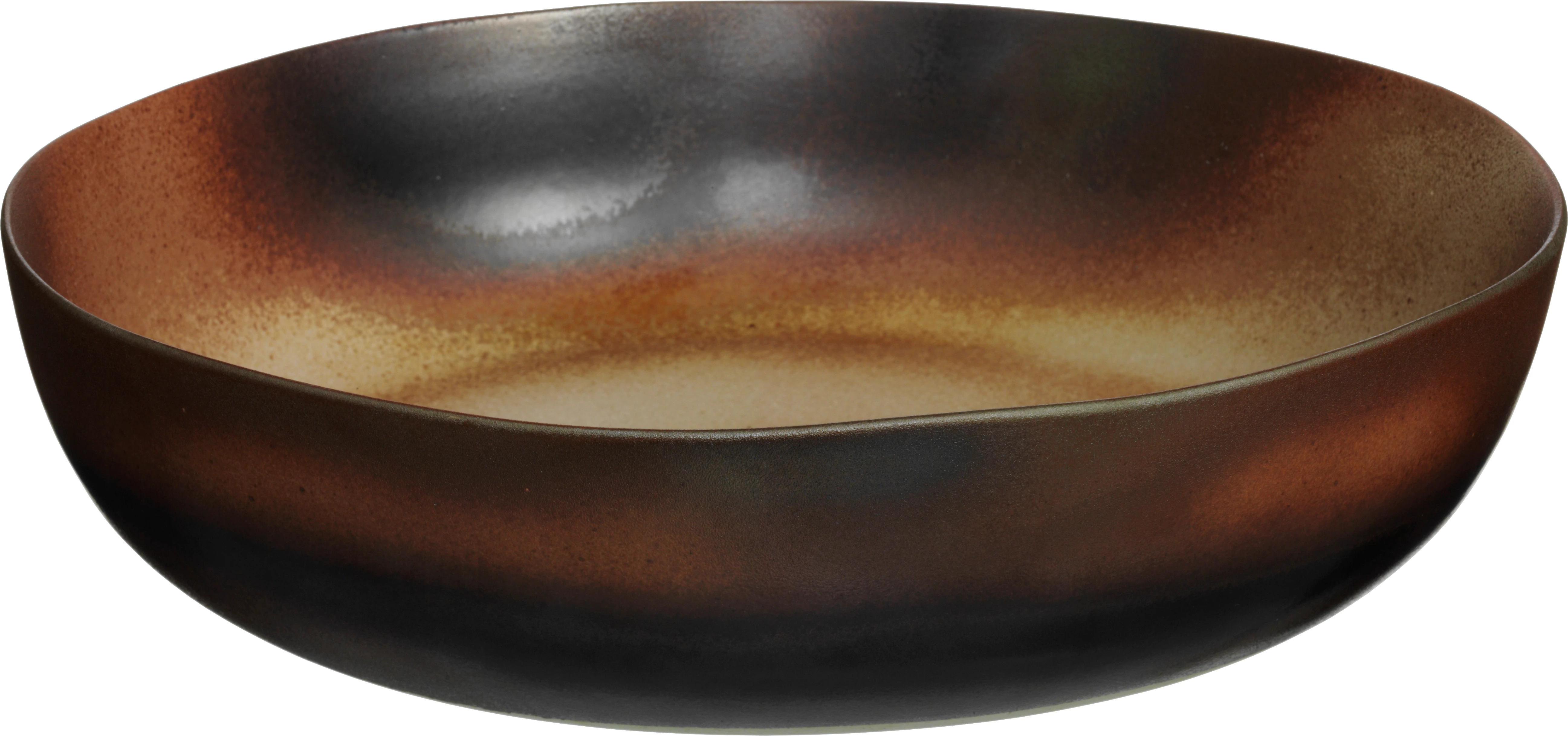 Nordlys skål, brun, 350 cl, ø33 cm