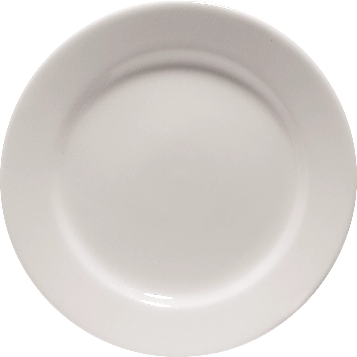 Plain tallerken, flad, ø25,3 cm