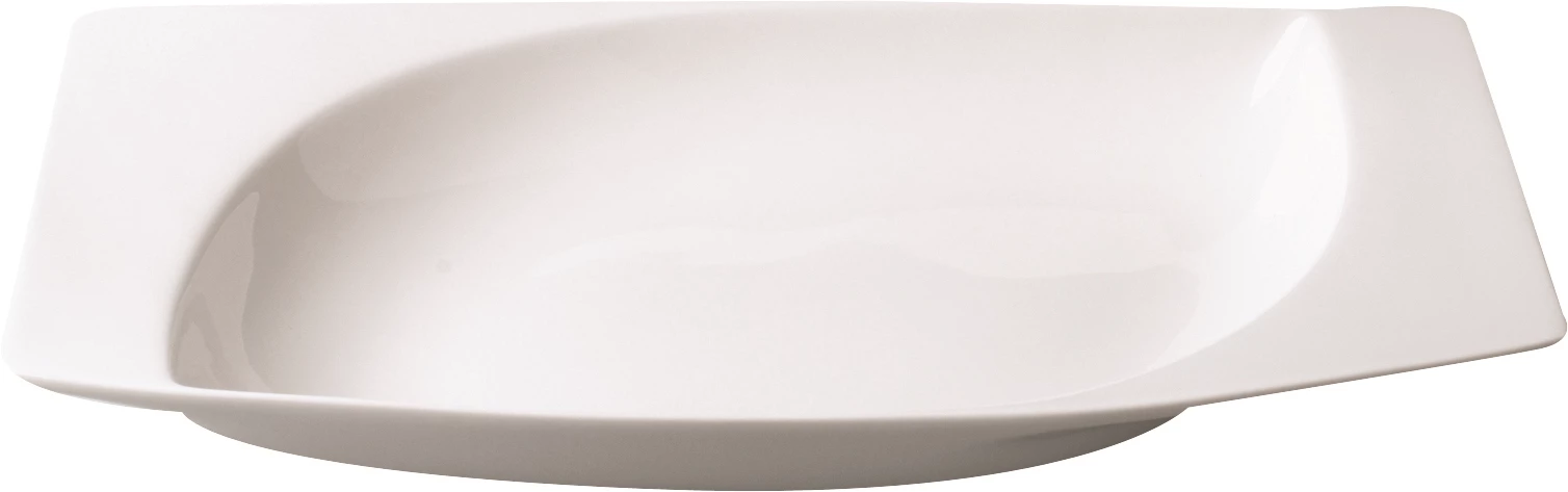 RAK Mazza tallerken, dyb, rektangulær, 32 x 20,9 cm