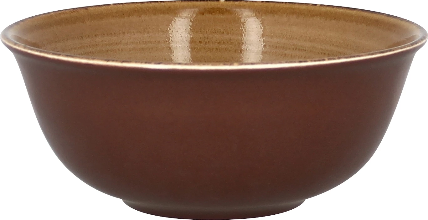 RAK Twirl skål, brun, 58 cl, ø16 cm