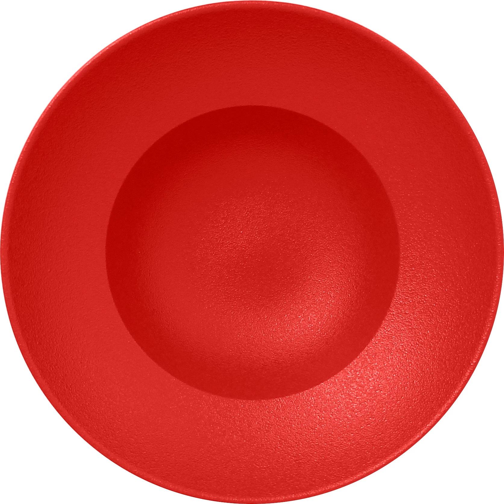 RAK Neofusion pastatallerken, rød, ø23 cm