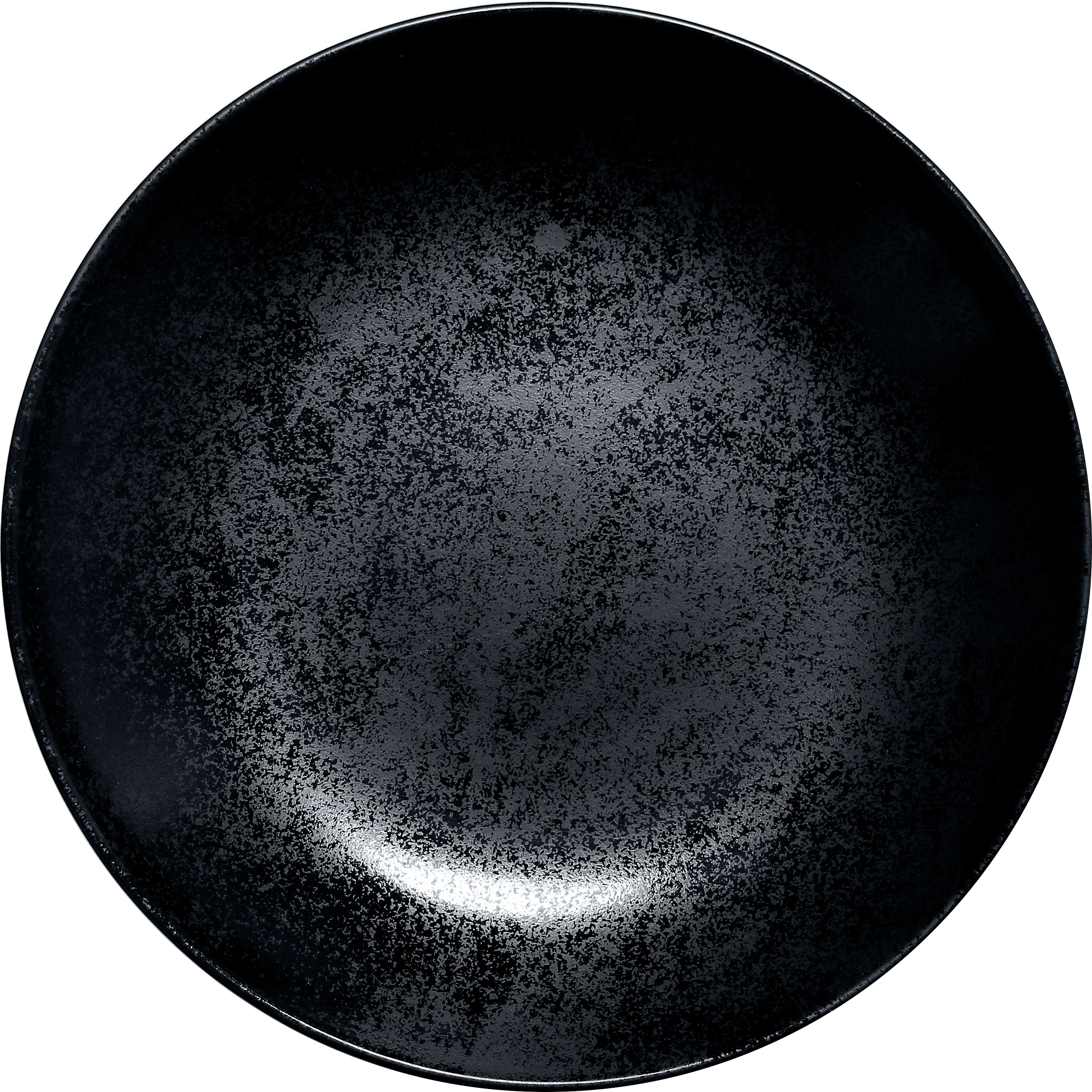 RAK Karbon tallerken, dyb, sort, ø26 cm