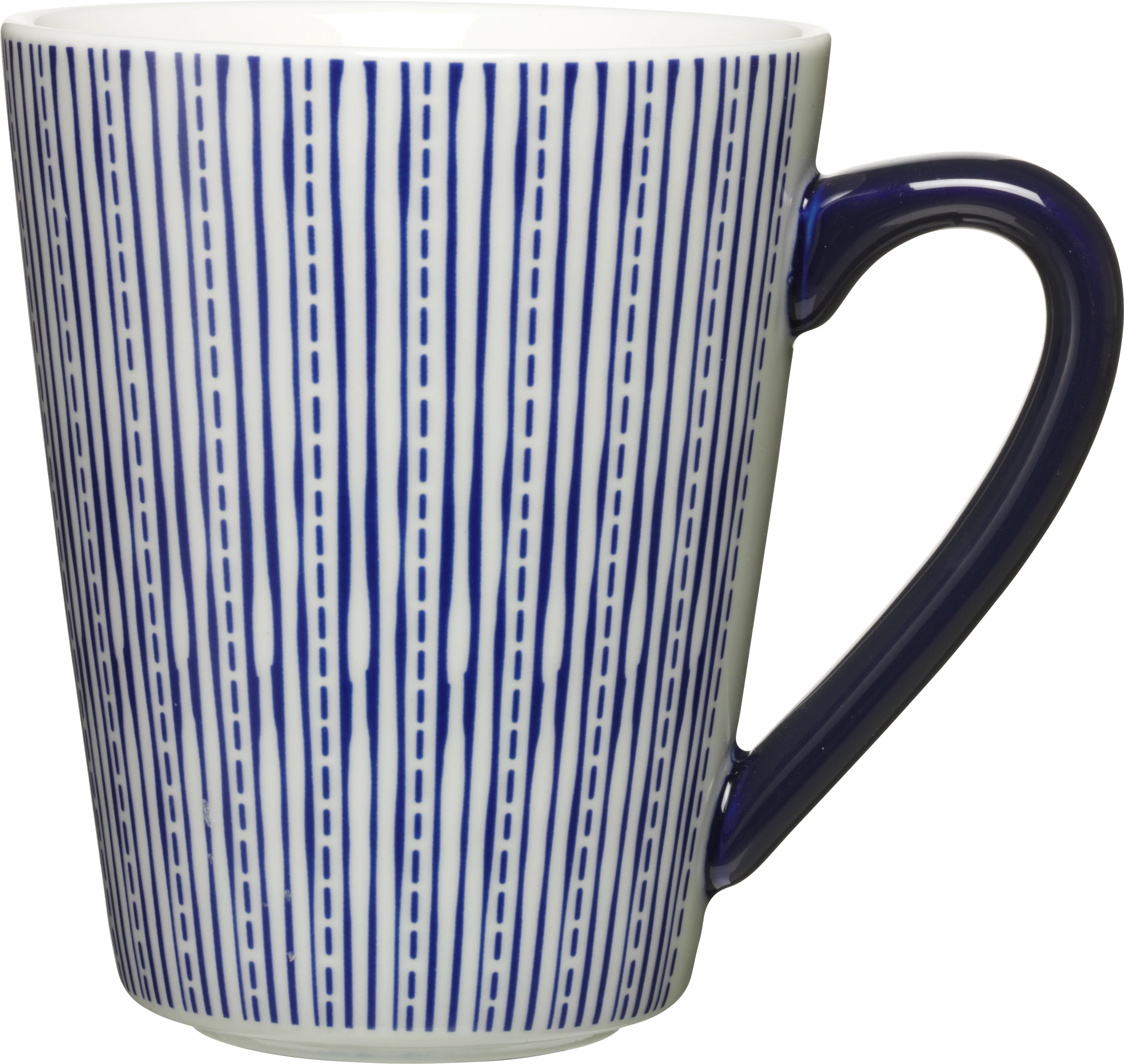 Mugs krus med blå hank, 26 cl