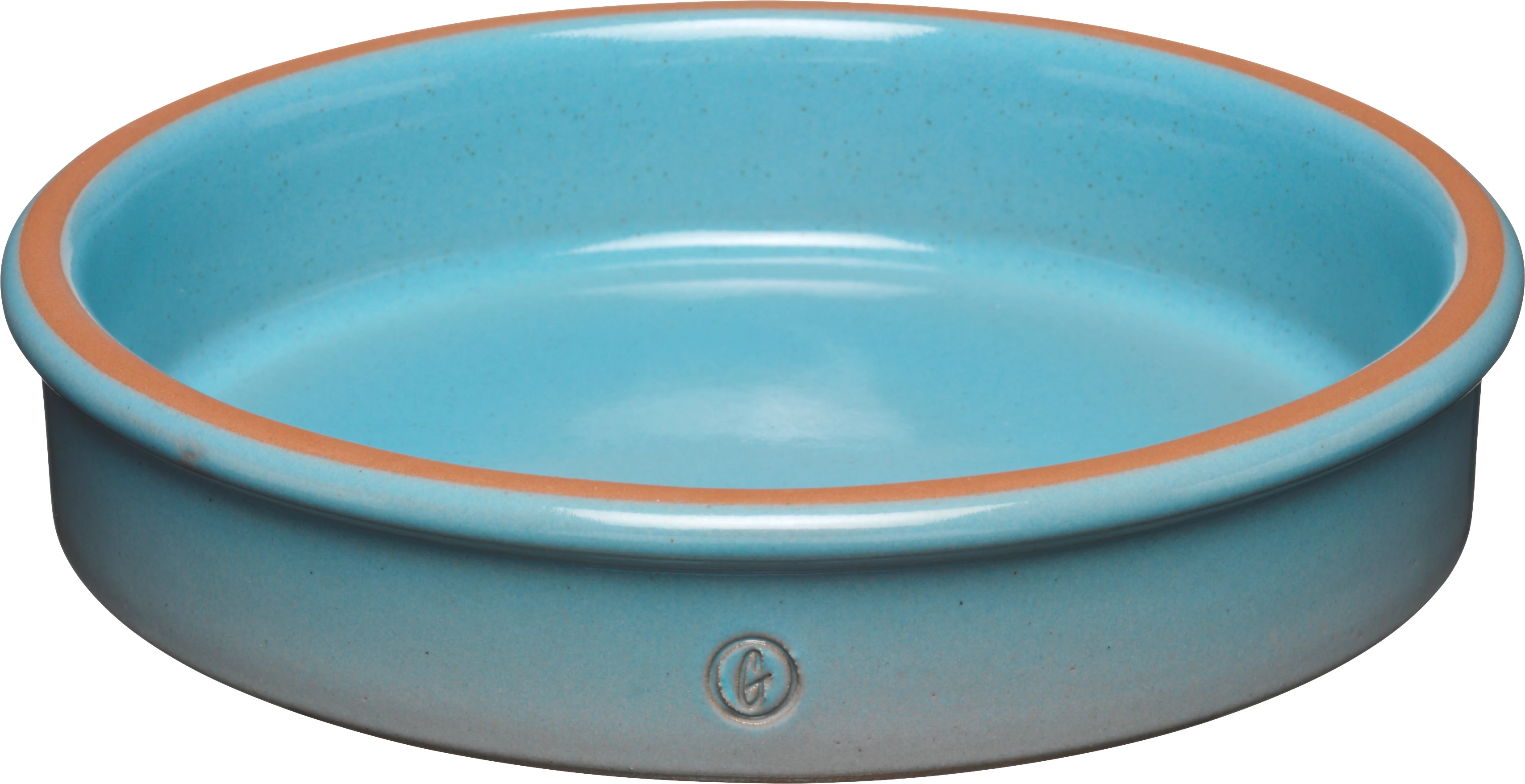 Graupera skål, lav, blå, ø13,5 cm