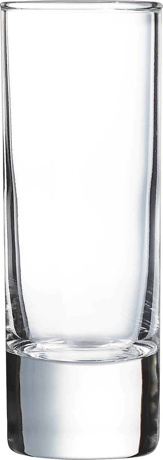 Arcoroc Islande shotglas, 6,5 cl, H10 cm