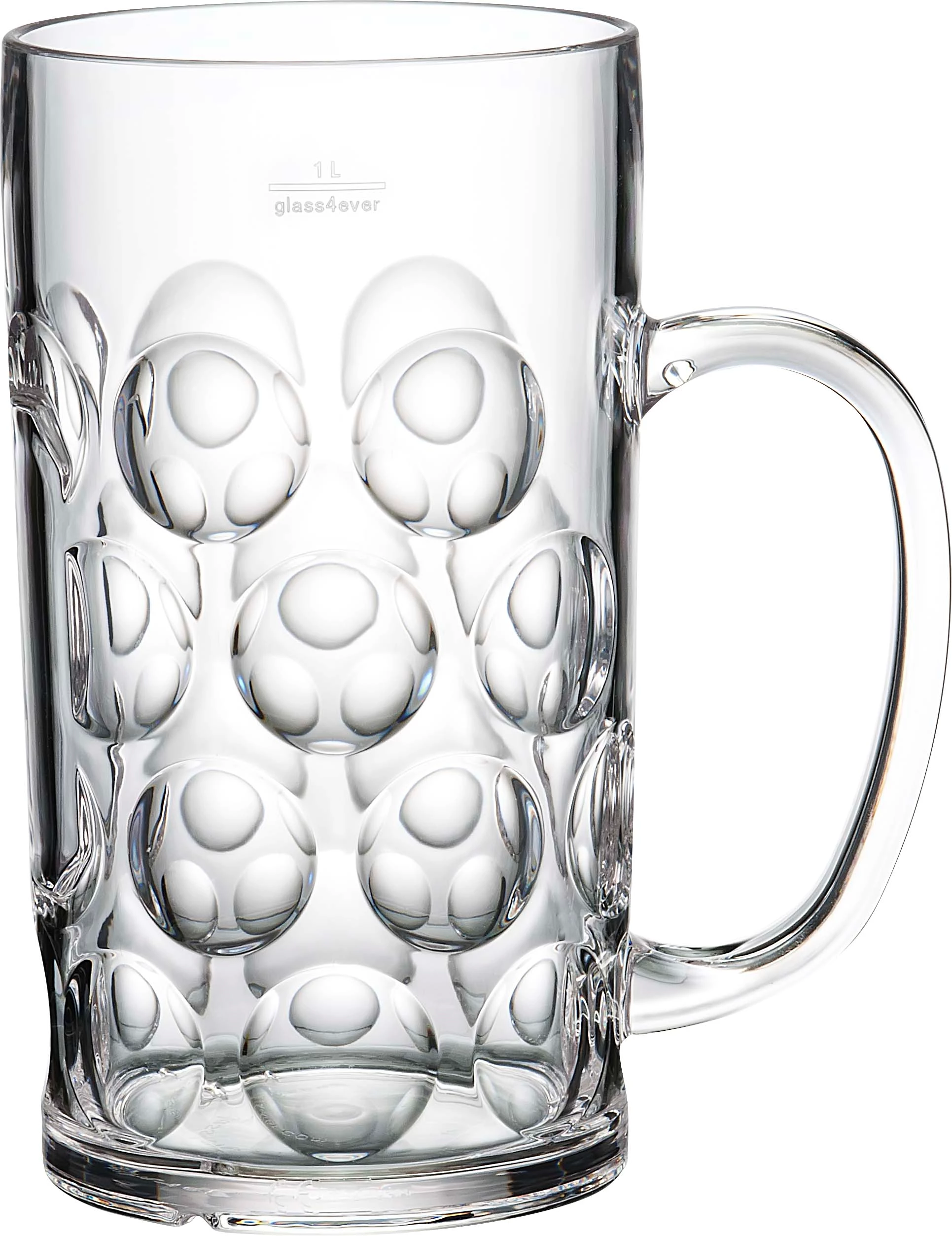GlassFORever ISAR ølkrus, 100 cl