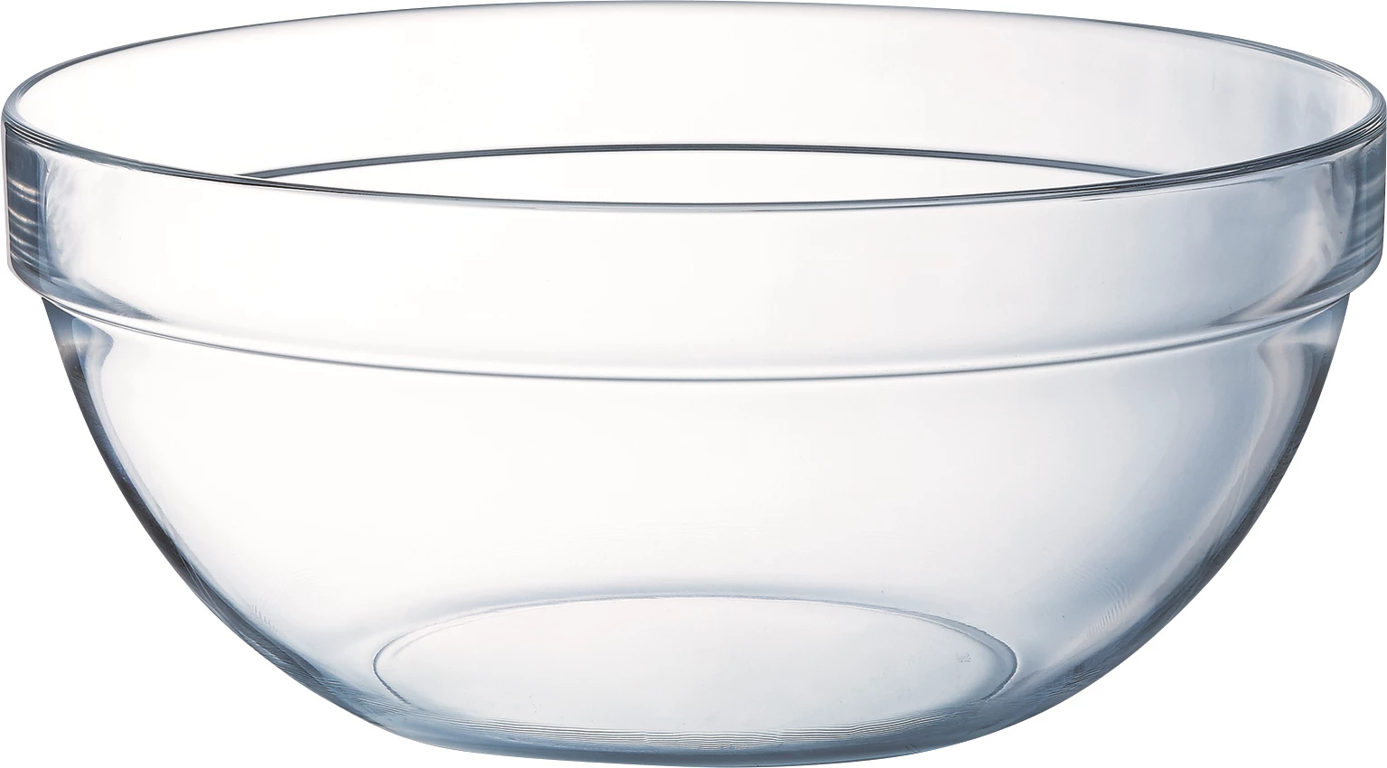 Arcoroc skål, stabelbar, 340 cl, ø26 x H11,8 cm