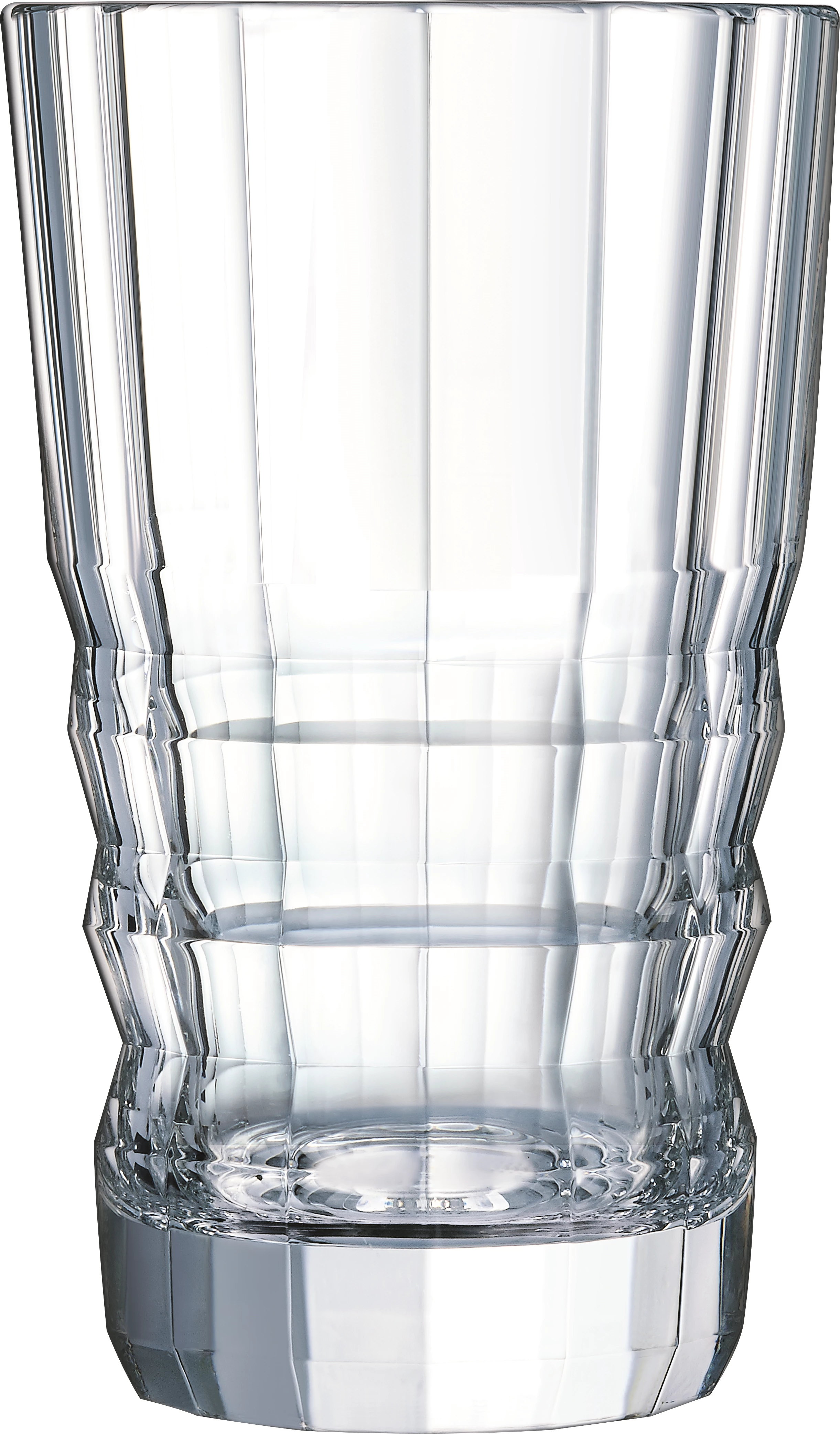 Cristal D'Arques Architecte vase, H26,7 cm