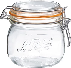 Le Parfait patentglas, 0,5 ltr.