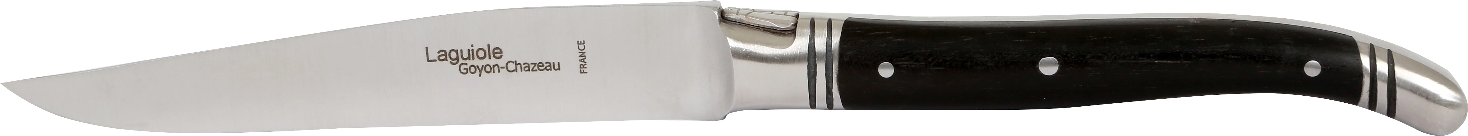 Laguiole steakkniv, mat, ibenholt, 23 cm    S