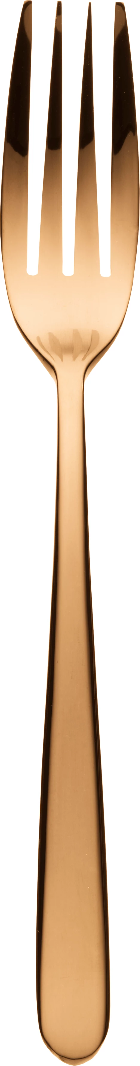 Navona spisegaffel, rosaguld, 20,3 cm