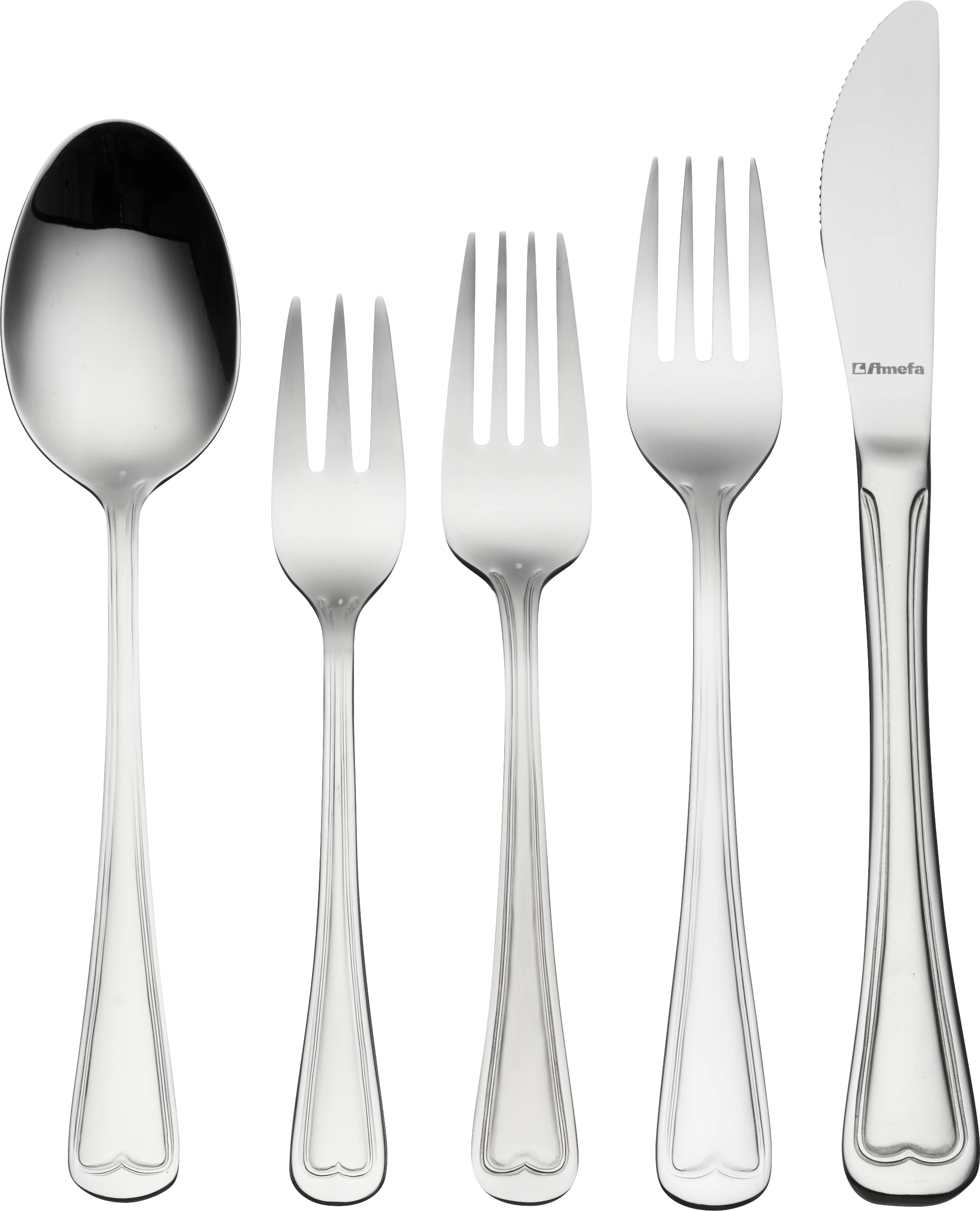 Amefa Venedig dessertgaffel, 15,8 cm