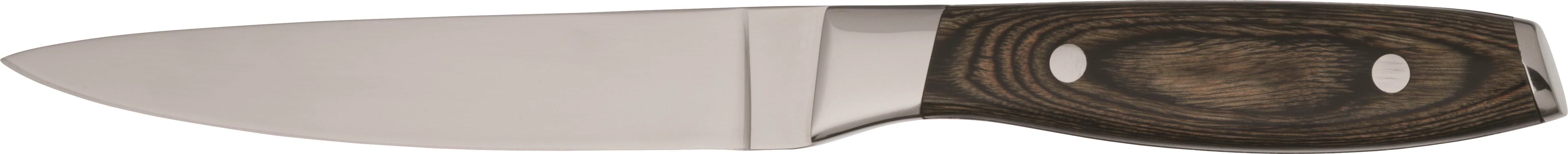 Bistecca steakkniv, brunt skaft, L25 cm