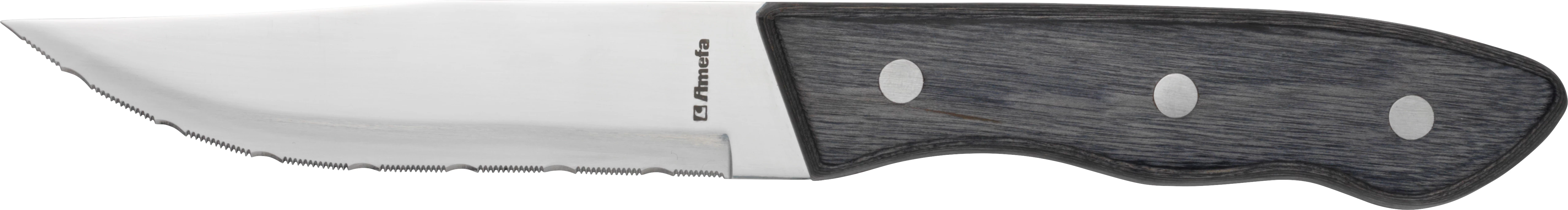 Amefa steakkniv XXL, træ, 24,7 cm