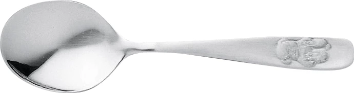 Amefa Bjørn barneske med motiv, 13,5 cm