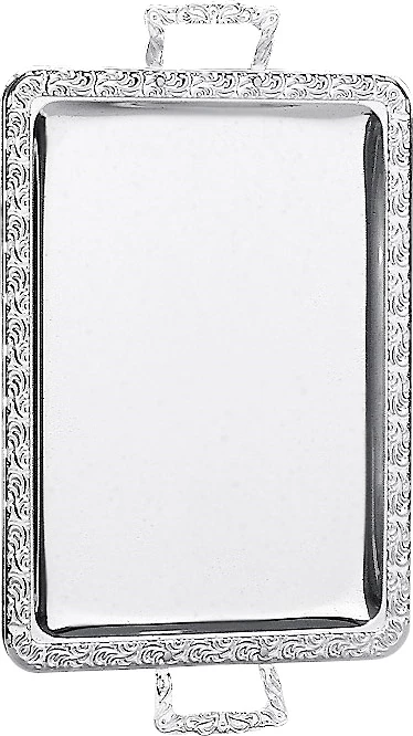 APS Romantic fad med greb, mønstret, 60 x 36 cm