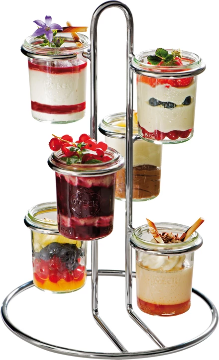 APS opsats til 6 stk Weck glas, ø6 cm